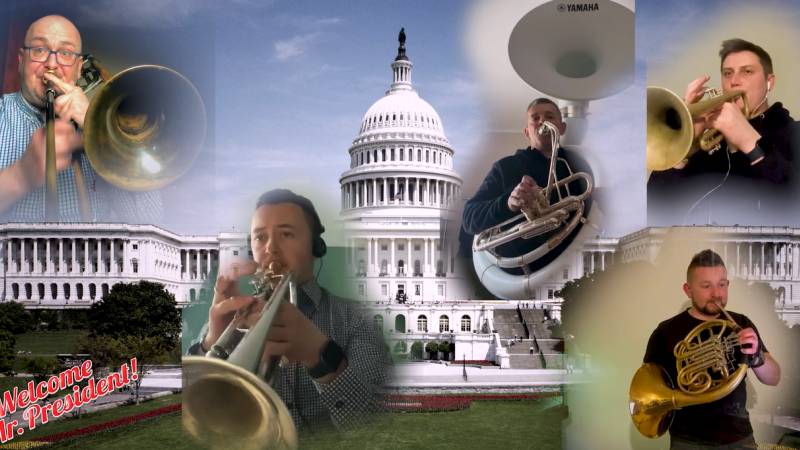 NA POWITANIE PREZYDENTA USA